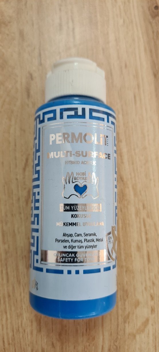 PERMOLİT MARKA HOBİ (AKRİLİK) BOYA - Görsel 3