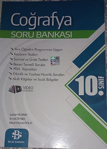 Bilgi Sarmal 10.Sınıf Coğrafya Soru Bankası 