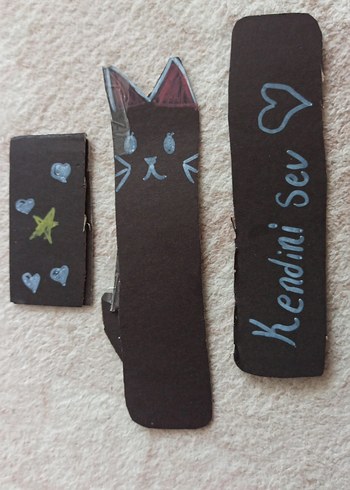 Kahverengi Kedi Aksesuarları ayraç üçlü - Görsel 2