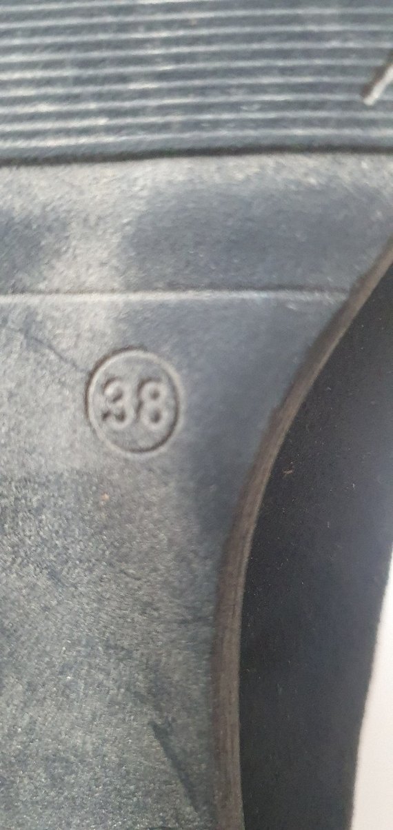 Siyah Süet Tokalı Dizüstü Kadın Çizmesi - Görsel 4