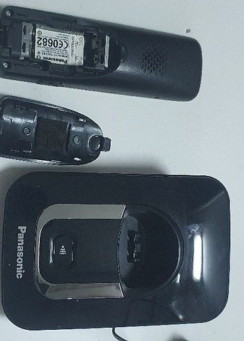 Panasonic Siyah Kablosuz Telefon - Görsel 2