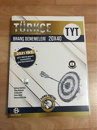 bilgi sarmal 20li tyt türkçe branş denemeleri