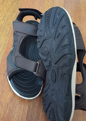 Kinetix Kahverengi Erkek Spor Bantlı Sandalet - Görsel 3