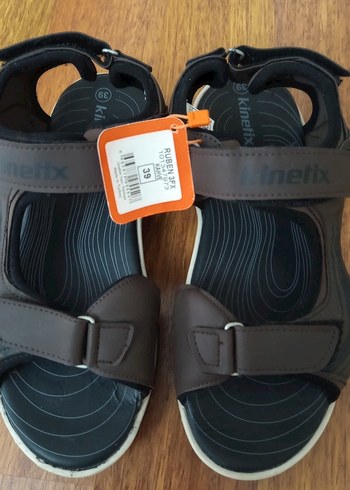 Kinetix Kahverengi Erkek Spor Bantlı Sandalet - Görsel 2