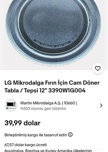 mikro dalga fırın Şeffaf Yuvarlak Cam Tabak - Görsel 5