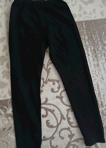 Siyah Sıkı Kesim Kadın Tayt - Görsel 14