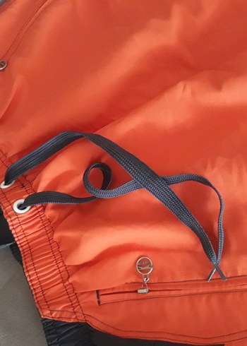 Turuncu Erkek Mini Spor Şort - Görsel 7