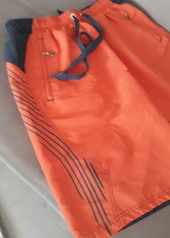 Turuncu Erkek Mini Spor Şort - Görsel 4