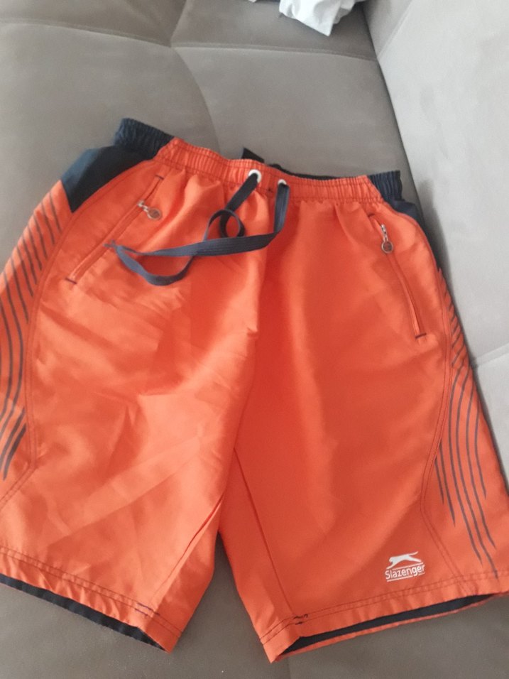 Turuncu Erkek Mini Spor Şort - Görsel 5