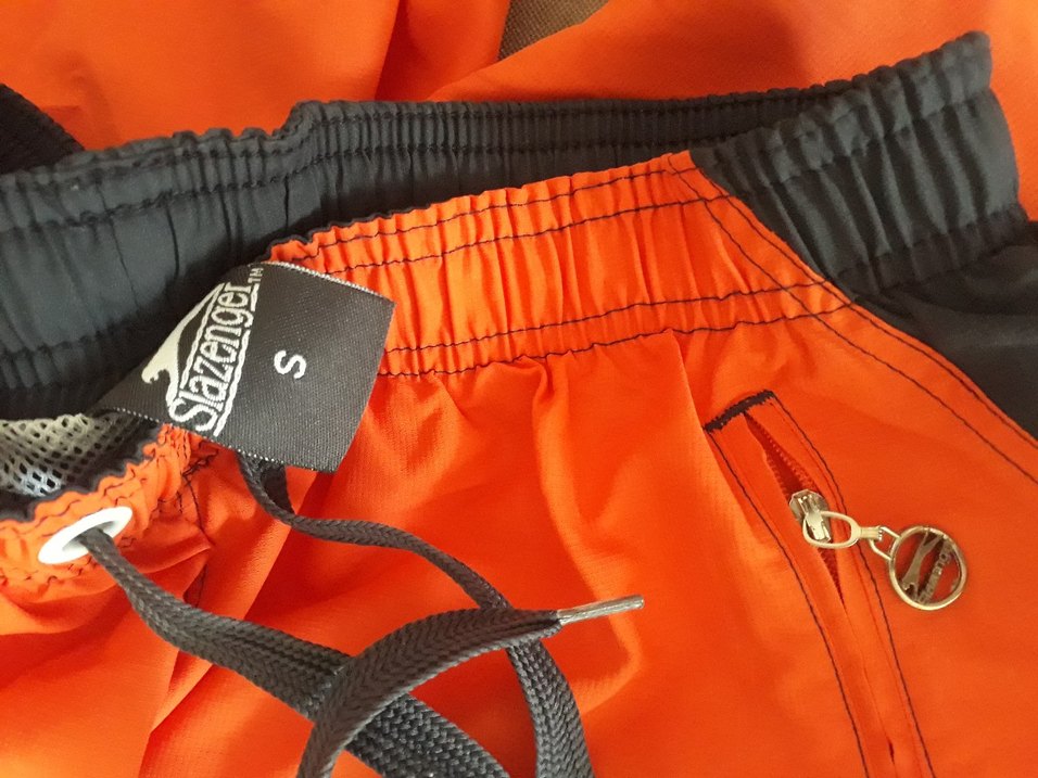 Turuncu Erkek Mini Spor Şort - Görsel 2