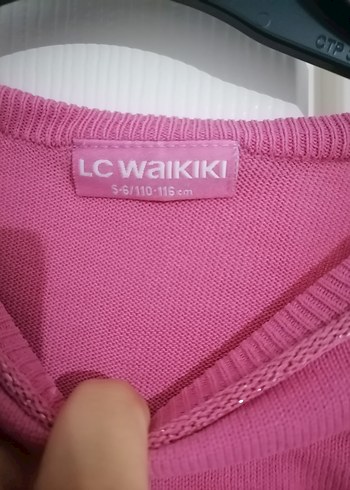 Kız Çocuk Pembe Basic Sweatshirt - Görsel 2