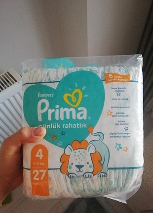 Pampers günlük rahatlık 4 beden 