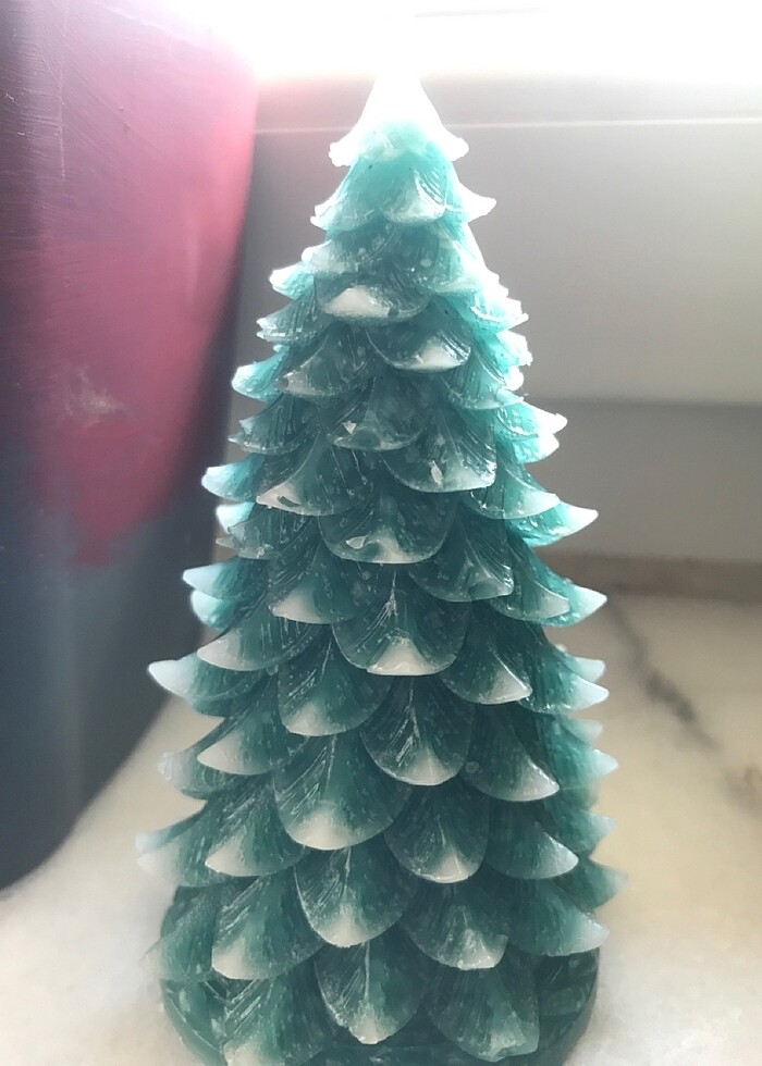 El yapımı Çam ağacı mum - Görsel 2