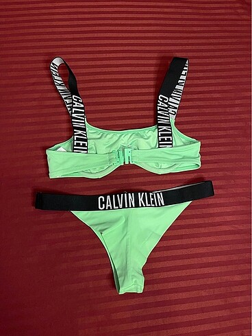 s Beden yeşil Renk calvin klein brazilian bikini takımı