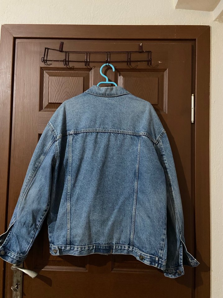 oversize kot ceket - Görsel 4