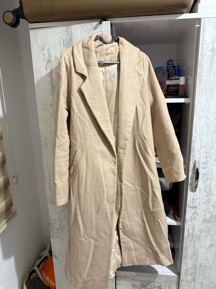 bej renk kaban - Görsel 2