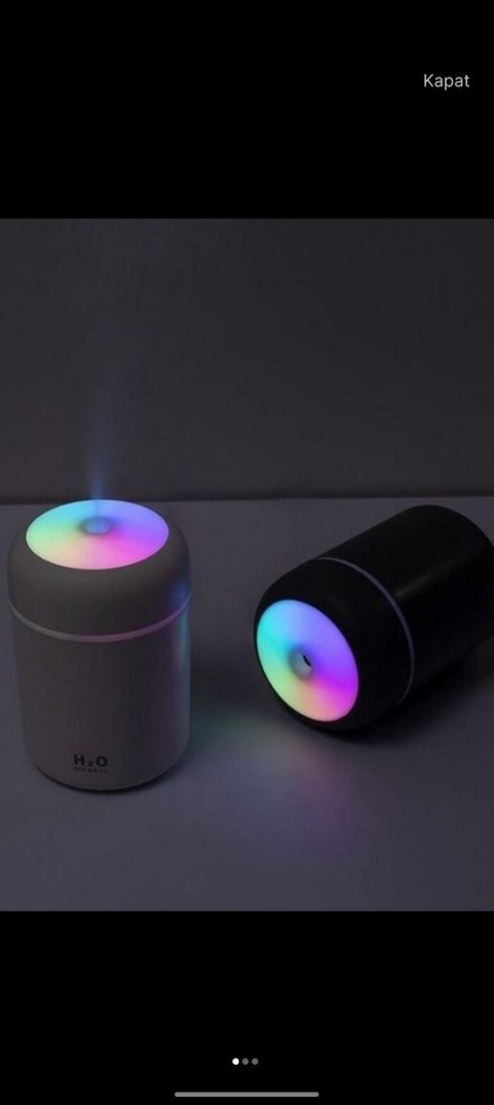 Gri - Beyaz H2O Havalı Nemlendirici ve Hava Temizleyici - Görsel 2