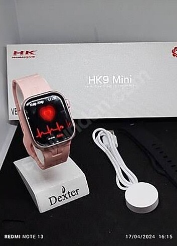 Watch 9 Mini & Airpods Kulaklık Hediye - Görsel 4