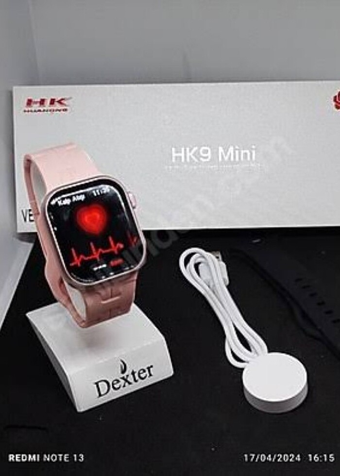 Watch 9 Mini & Airpods Kulaklık Hediye - Görsel 4