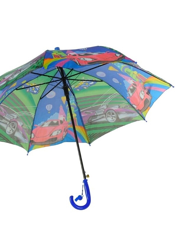 Bardaklı Rüzgara Dayanaklı ve Düdüklü Şemsiye - Görsel 3