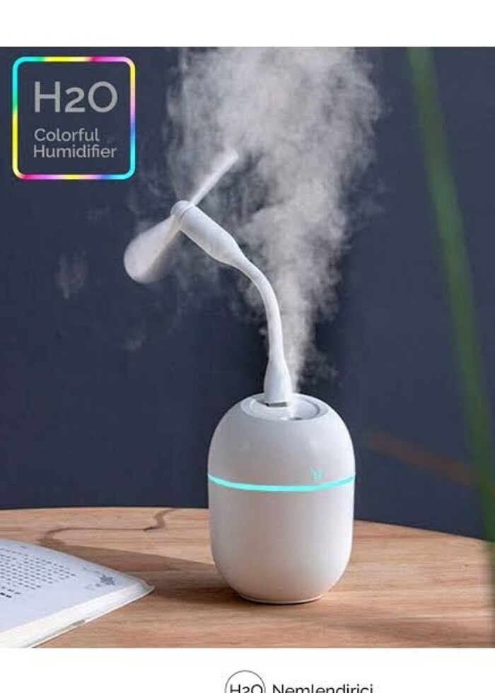 Fanlı Buhar Nemlendirici Koku Makinası - Görsel 3