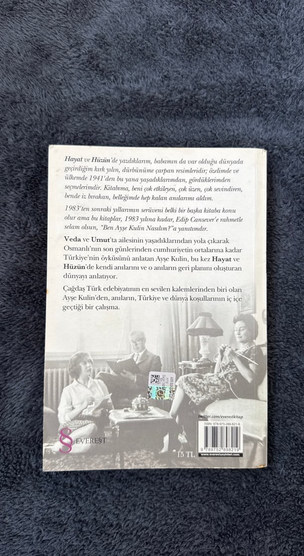 Hüzün 1964-1983 - Ayşe Kulin - Görsel 2