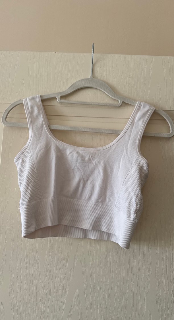 Beyaz Spor Sütyeni Midi Boy - Görsel 4