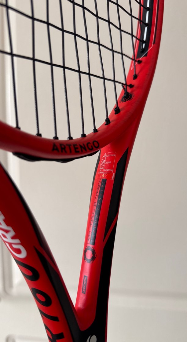 Kırmızı Tenis Raketi - Görsel 2