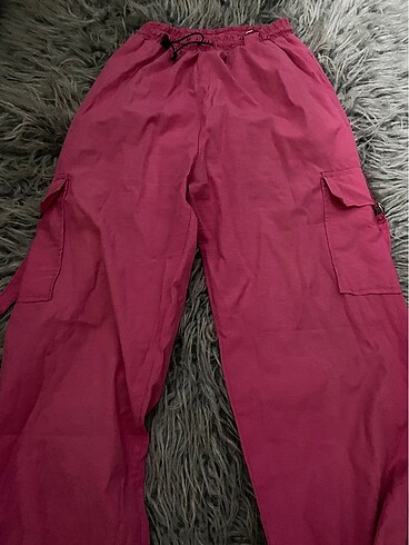 Pembe paraşüt kumaş