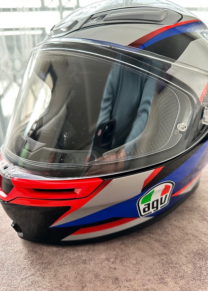 Agv k6s sıfır sayılır L beden - Görsel 5