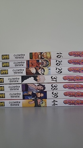 Naruto 16,26,29,37,38,39,44