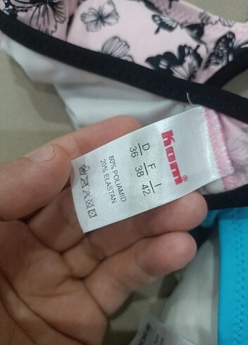 Kom Kom bikini üstü
