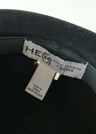 H&M Siyah fedora şapka h&m standart beden