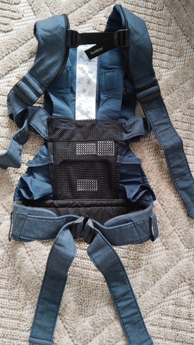 BabyBjörn one Cotton mix kanguru - Görsel 4