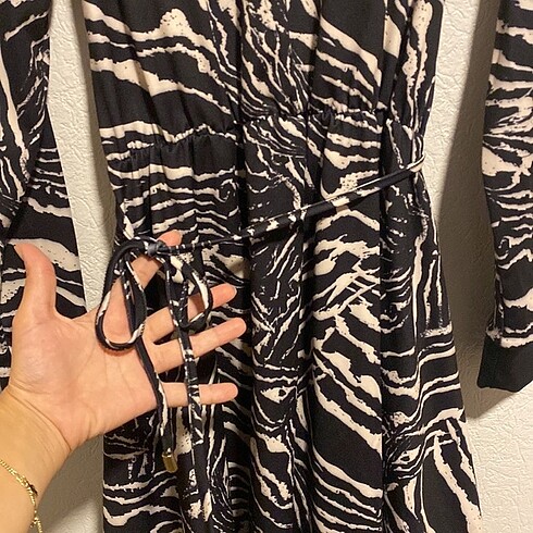 s Beden çeşitli Renk Jacky Luxury Uzun Elbise Zebra Desen