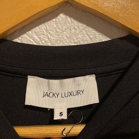 s Beden Jacky Luxury Uzun Kollu Siyah Elbise