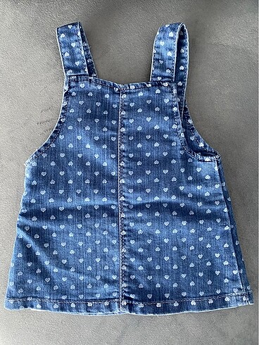 3-6 Ay Beden Kız bebek kot/jean elbise
