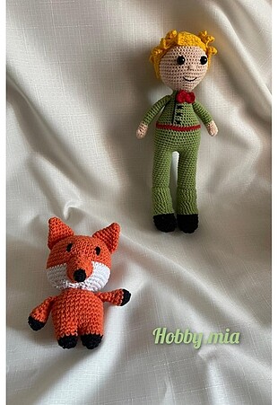Amigurumi Küçük prens ve tilki