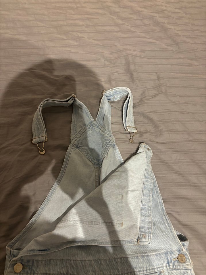 Bershka Kot Kısa Salopet - Görsel 2