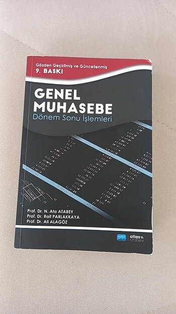 9.Baskı Genel muhasebe kitabı
