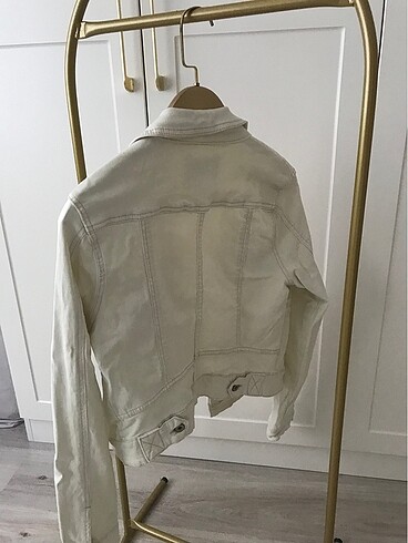 Bershka Krem kot ceket