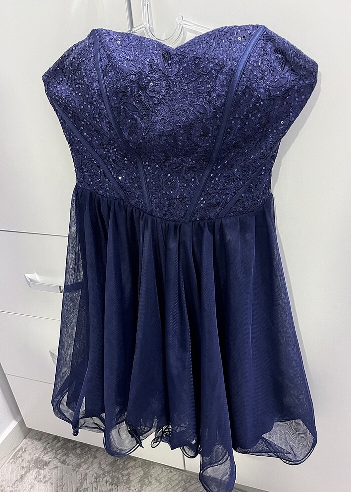 Mini payetli abiye - Görsel 2