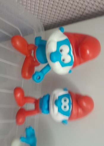 Renkli Mavi Şirinler Figürleri set - Görsel 5