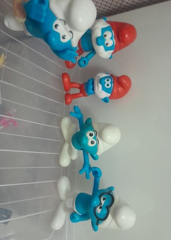 Renkli Mavi Şirinler Figürleri set - Görsel 2