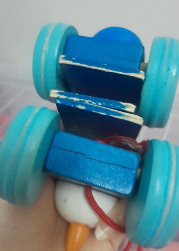 Mavi Penguen Çekçek Oyuncak - Görsel 3