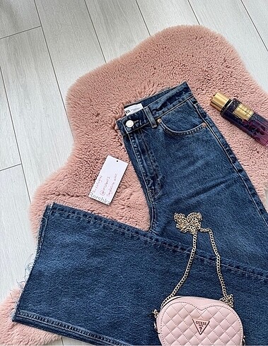 Zara zara wıde leg jean