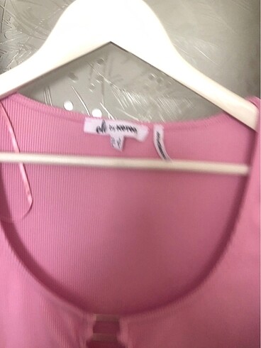 s Beden Koton pembe crop