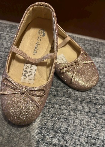 Klasik simli kız çocuk babet - Görsel 4