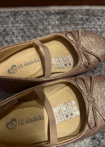 Klasik simli kız çocuk babet - Görsel 2