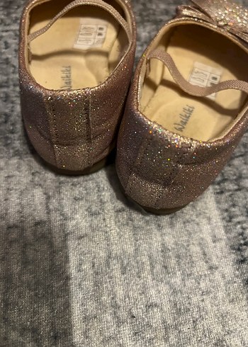 Klasik simli kız çocuk babet - Görsel 3